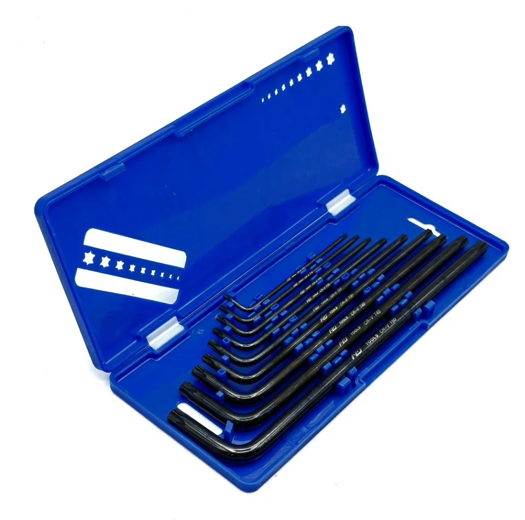آچار ستاره ای ای زد دی مدل CRV-T10-T50 مجموعه 9 عددی