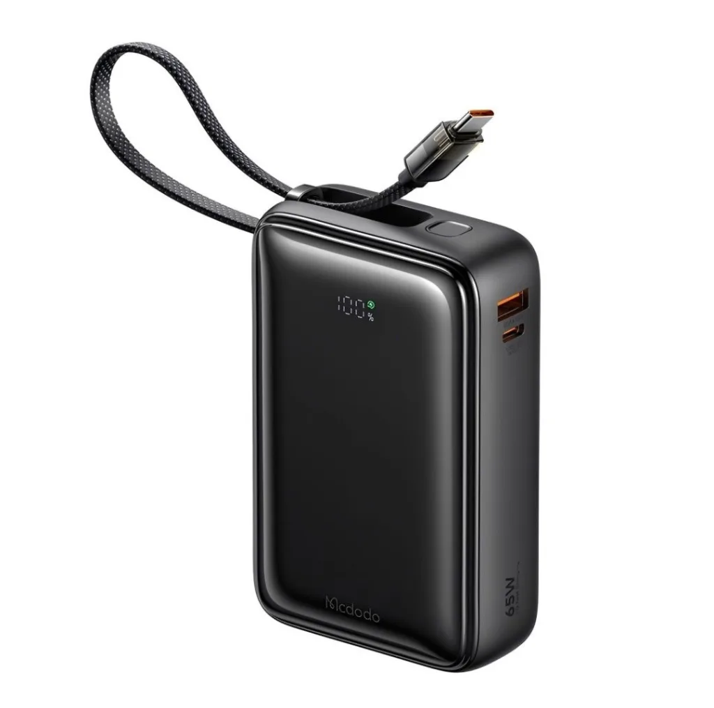پاوربانک مک دودو مدل MC-6370 65W ظرفیت 20000 میلی آمپر ساعت