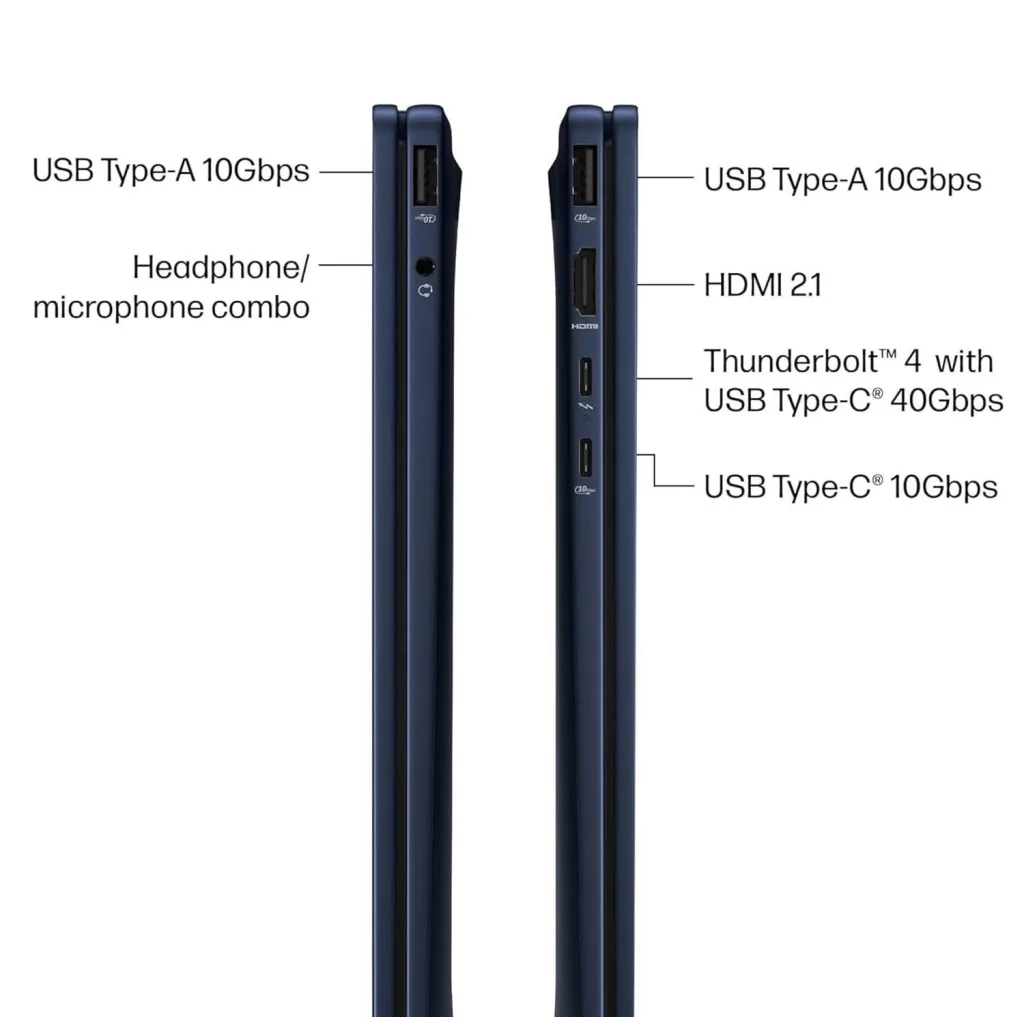 لپ تاپ 14 اینچی اچ‌ پی مدل OmniBook X Flip 14-fm0023dx-Core Ultra 7 256V-16GB LPDDR5X 8533MHz-1TB SSD-Touch-Backlit-W