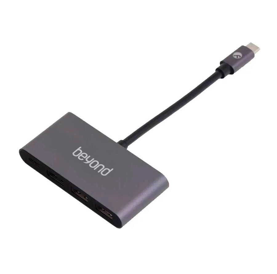 هاب چهار پورت USB-C بیاند مدل ba-404