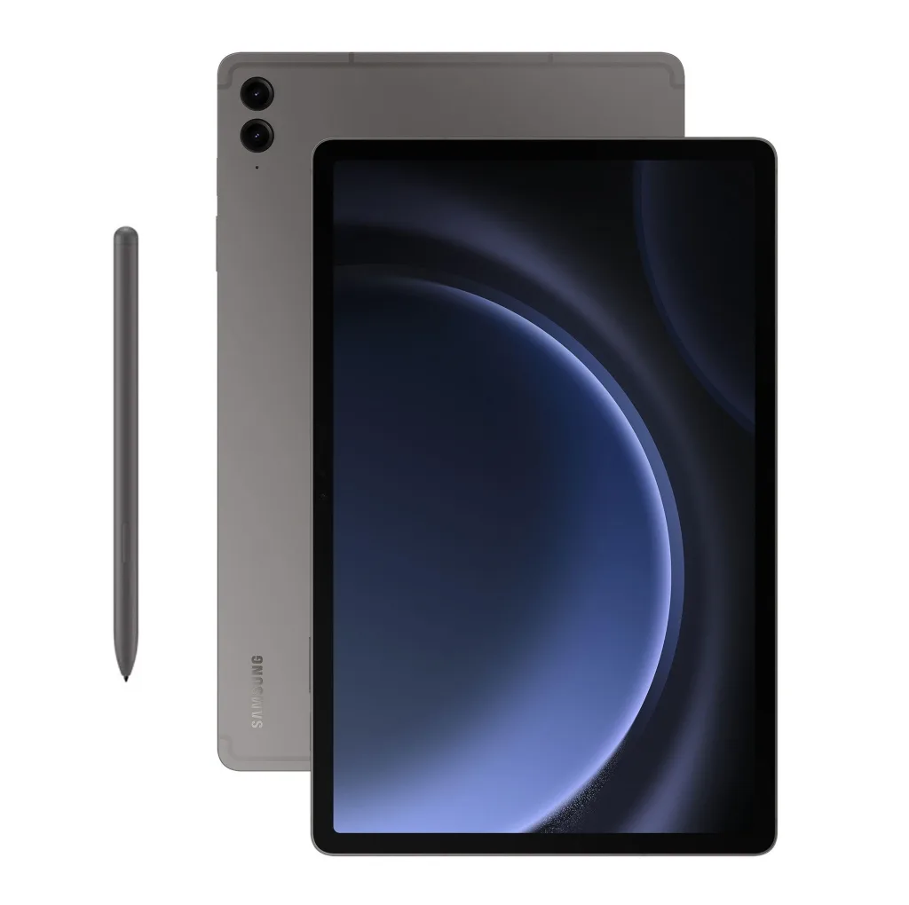 تبلت 12.4 اینچ سامسونگ مدل Galaxy Tab S9 FE Plus 5G SM-X616B ظرفیت 128 گیگابایت و رم 8 گیگابایت به همراه قلم