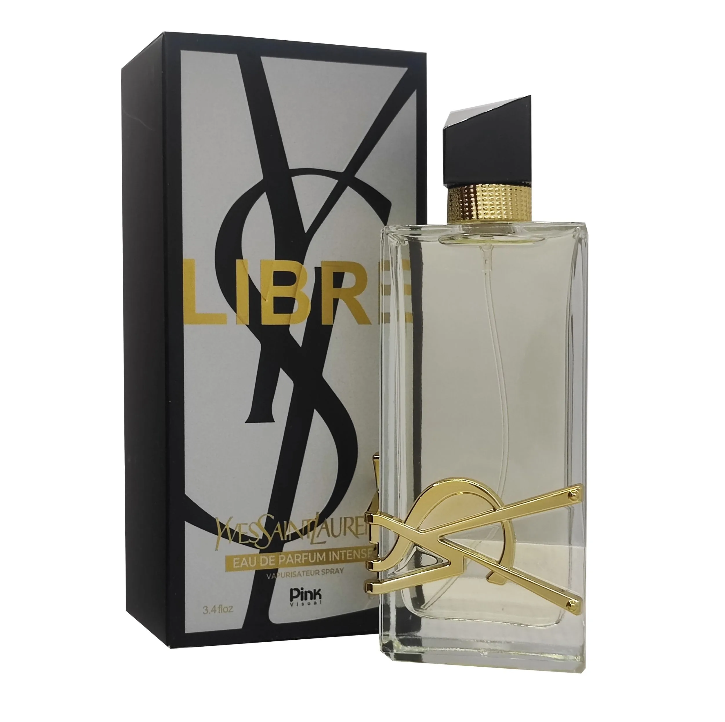 ادوپرفیوم زنانه پینک ویژوآل مدل Ysl Libre با رایحه خنک حجم 100میلی‌لیتر