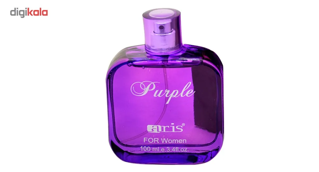 ادوپرفیوم زنانه اریس مدل Purple حجم 100 میلی لیتر Aris Purple For Women Eau De Parfum 100Ml