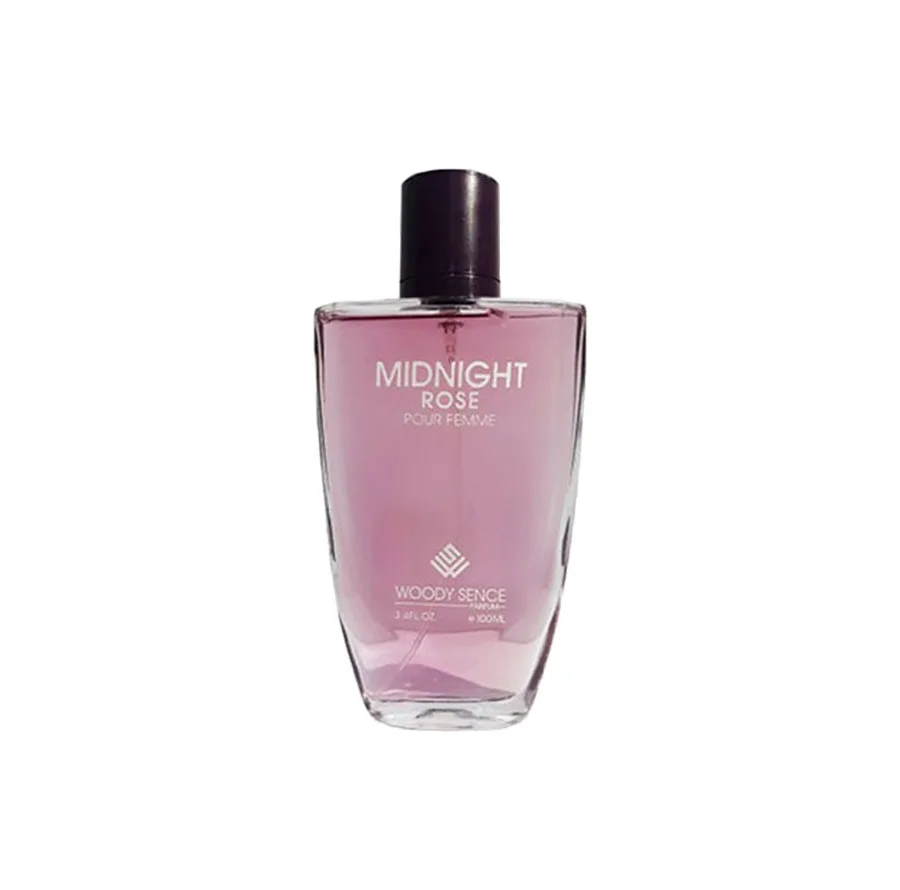 ادوپرفیوم زنانه وودی سنس مدل MIDNIGHT ROSE با رایحه شیرین حجم 100 میلی‌لیتر