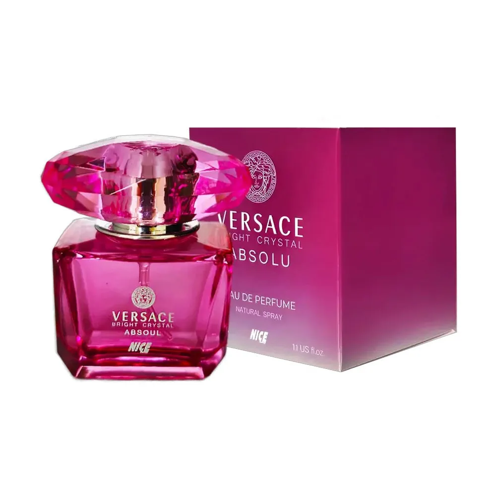 ادوپرفیوم زنانه نایس پاپت مدل Versace Bright Crystal با رایحه معتدل حجم 30 میلی‌لیتر