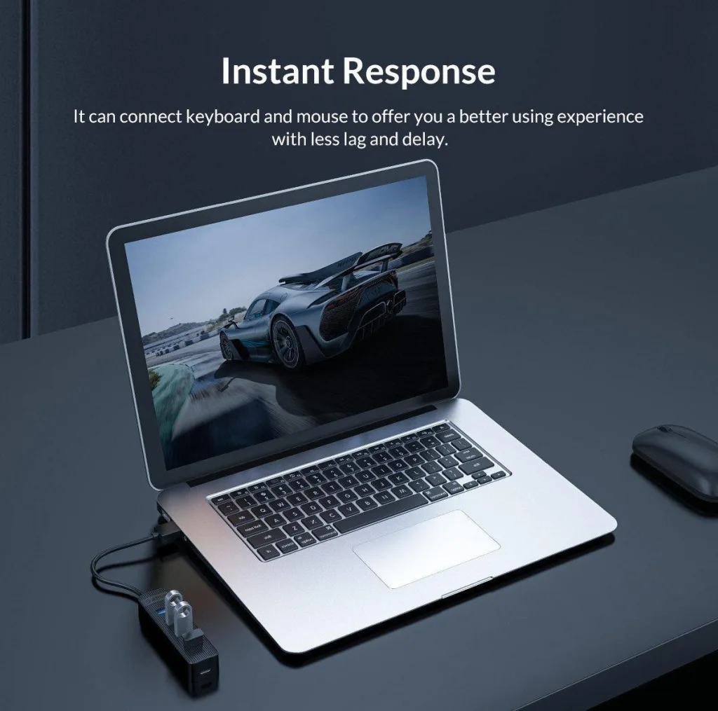 هاب چهار پورت USB-C اوریکو مدل TWC3-4A