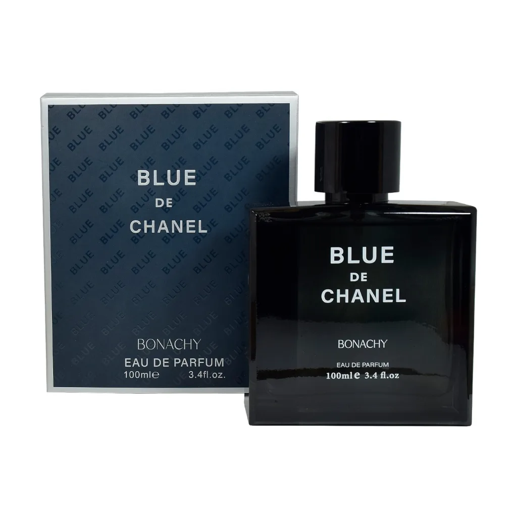 ادو پرفیوم مردانه بوناچی مدل Blue Chanel با رایحه خنک حجم 100 میلی‌لیتر