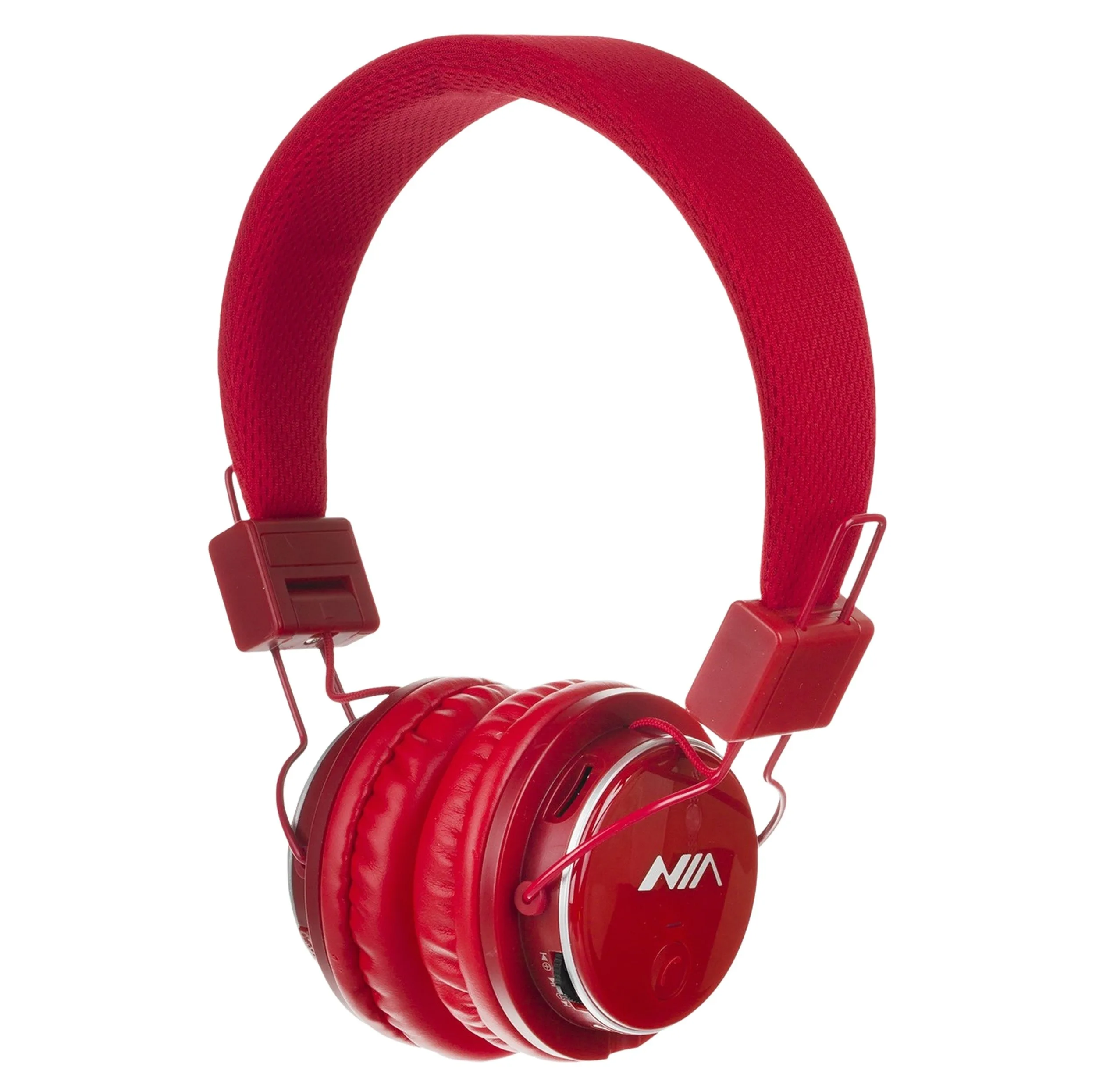 هدفون بلوتوثی نیا مدل Q8-851S بدون قابلیت نویز کنسلینگ، درگاه شارژ Micro USB، دارای کنترل‌کننده صدا و مکالمه
