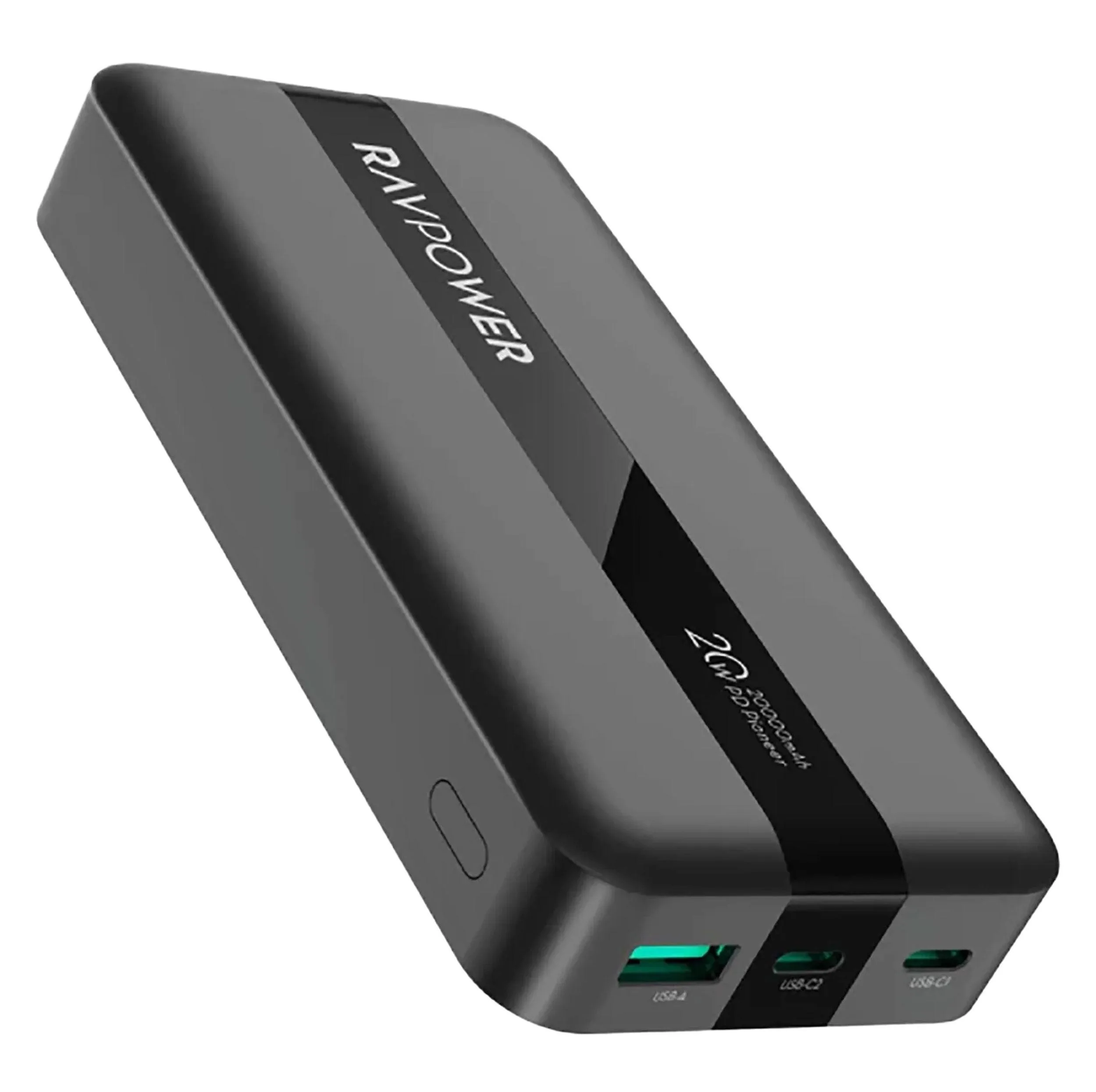 پاوربانک راوپاور مدل RP-PB1235 ظرفیت 20000 میلی آمپر ساعت