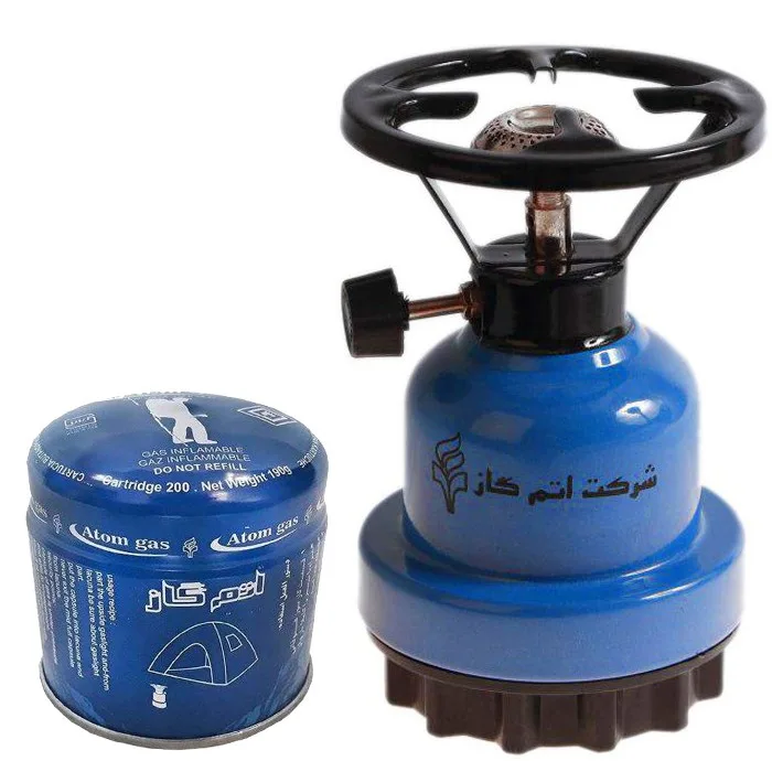 اجاق سفری اتم گاز مدل A100 همراه با کپسول