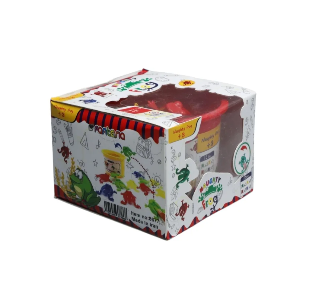 ابزار شوخی مدل قورباغه پرشی سطل دار فانتزیا کد A101