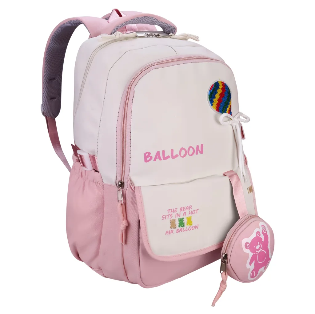 کوله پشتی مدرسه طرح بالن مدل balloon_8780