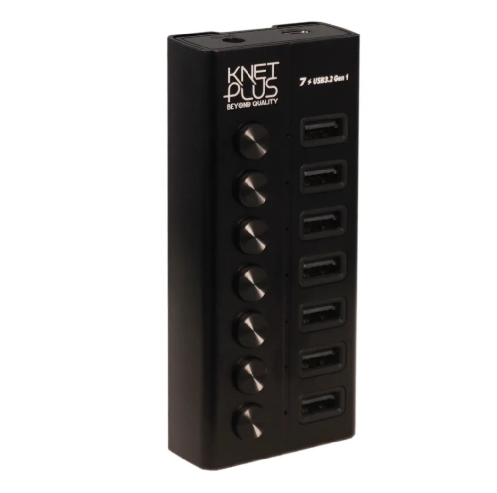 هاب 7 پورت USB 3.2 کی نت پلاس مدل KP-HA17