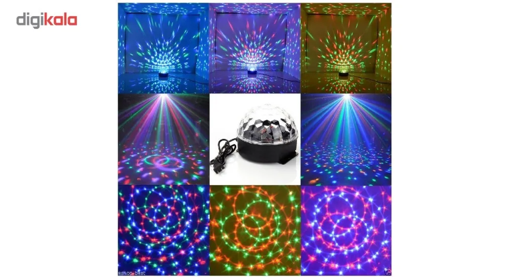 اسپیکر و رقص نور مدل LED KTV BALL LAMP