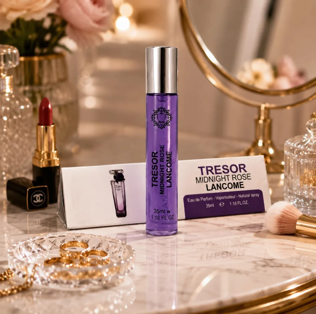 ادوپرفیوم زنانه هارلینگن مدل Lancome Tresor Midnight Rose با رایحه گرم حجم 35 میلی‌لیتر