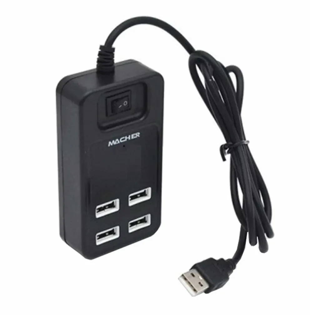 هاب 3 پورت USB 2.0 4 پورت مچر مدل mr-143