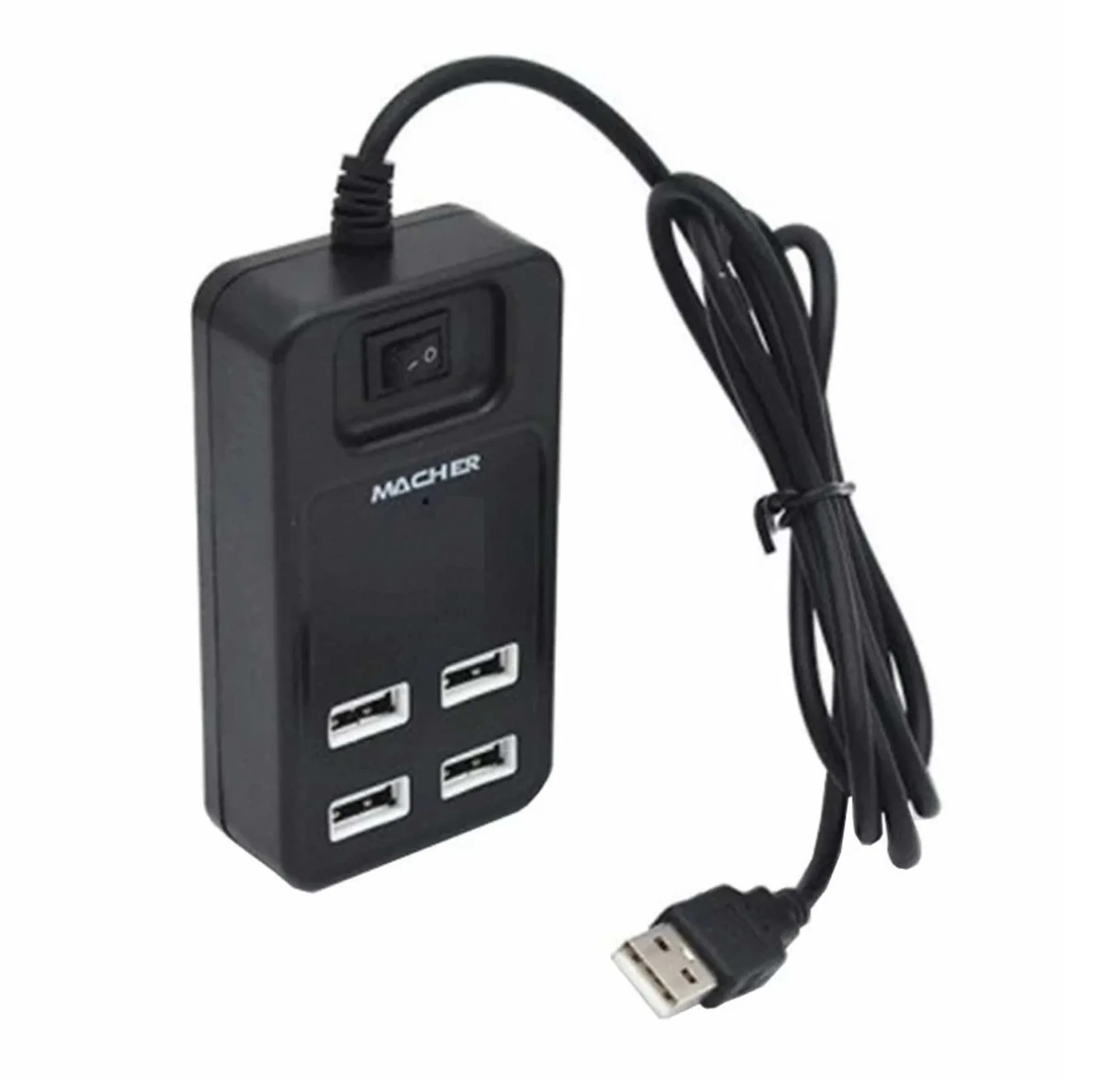 هاب 3 پورت USB 2.0 4 پورت مچر مدل mr-143
