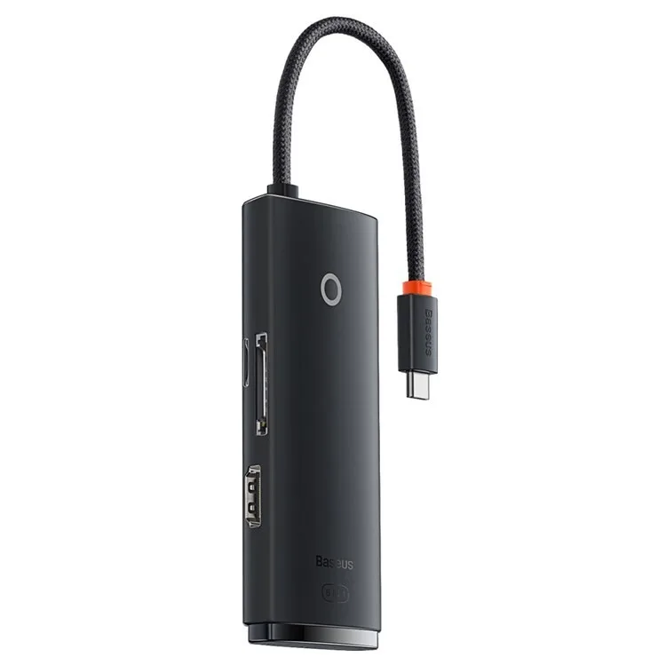 هاب 6 پورت usb-c باسئوس مدل WKQX050001