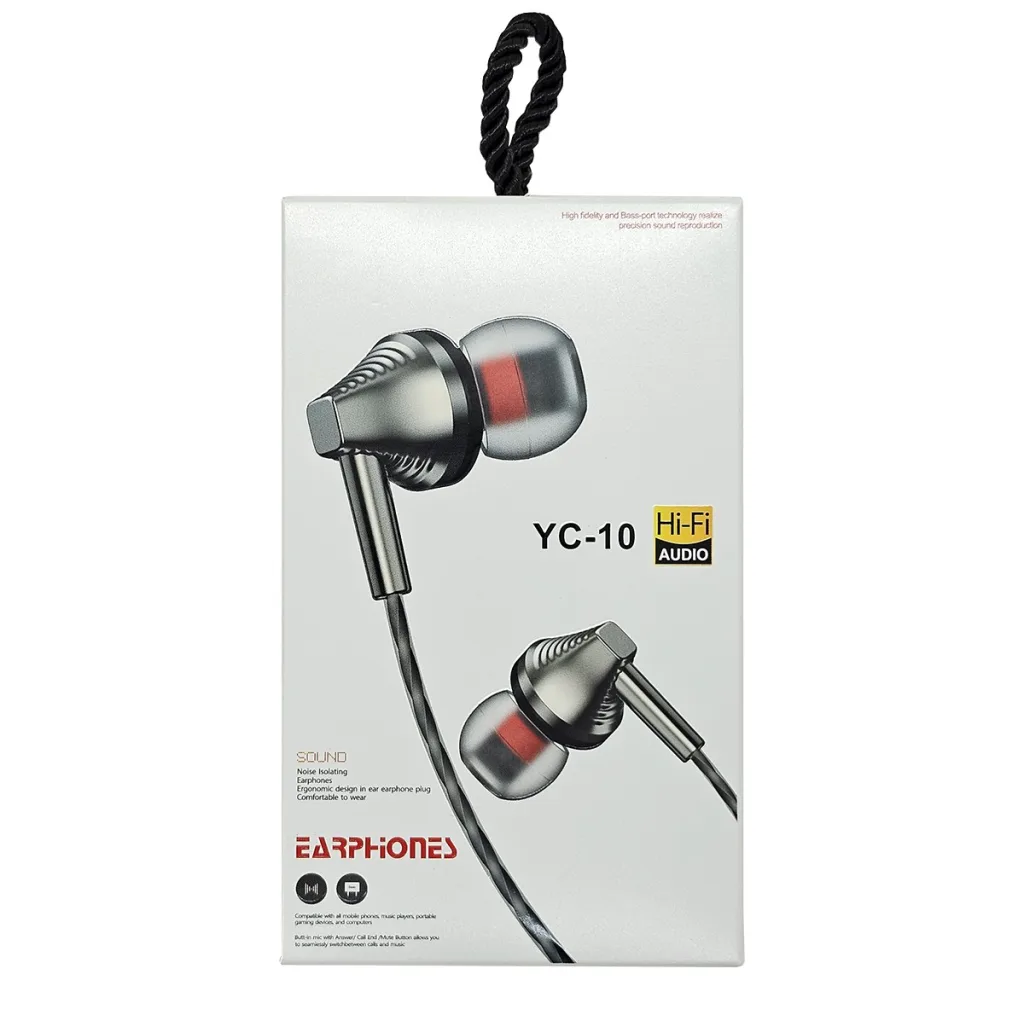 هندزفری ایرفونز کد YC-10