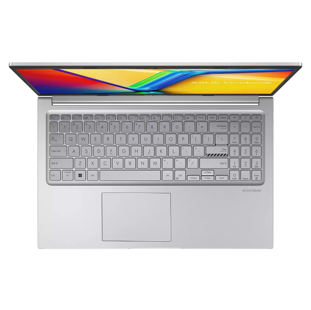 لپ‌تاپ 15.6 ایسوس مدل Vivobook 15 F1504VA-Core 7 150U-16GB DDR5-512GB SSD-IPS-Backlit - کاستوم شده