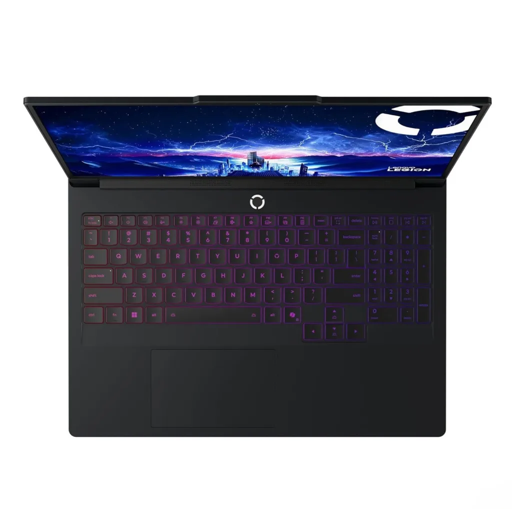 لپ تاپ 16 اینچی لنوو مدل Legion Pro 7 16IAX10H-Core Ultra 9 275HX-RTX5090 24GB-32GB DDR5-1TB SSD-WQXGA OLED 240Hz-W - کاستوم شده