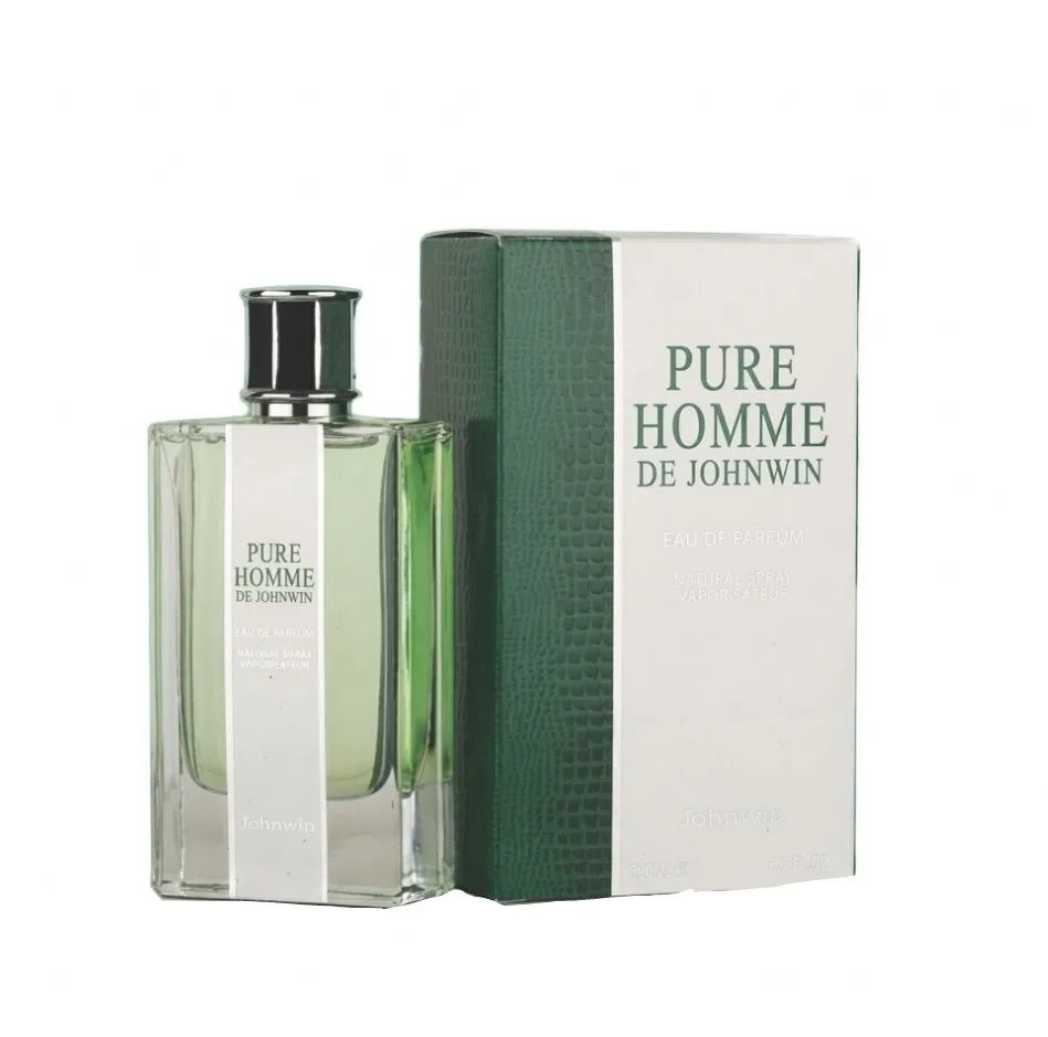 ادو پرفیوم مردانه جانوین مدل PURE HOMME با رایحه ملایم و تلخ حجم 100 میلی لیتر