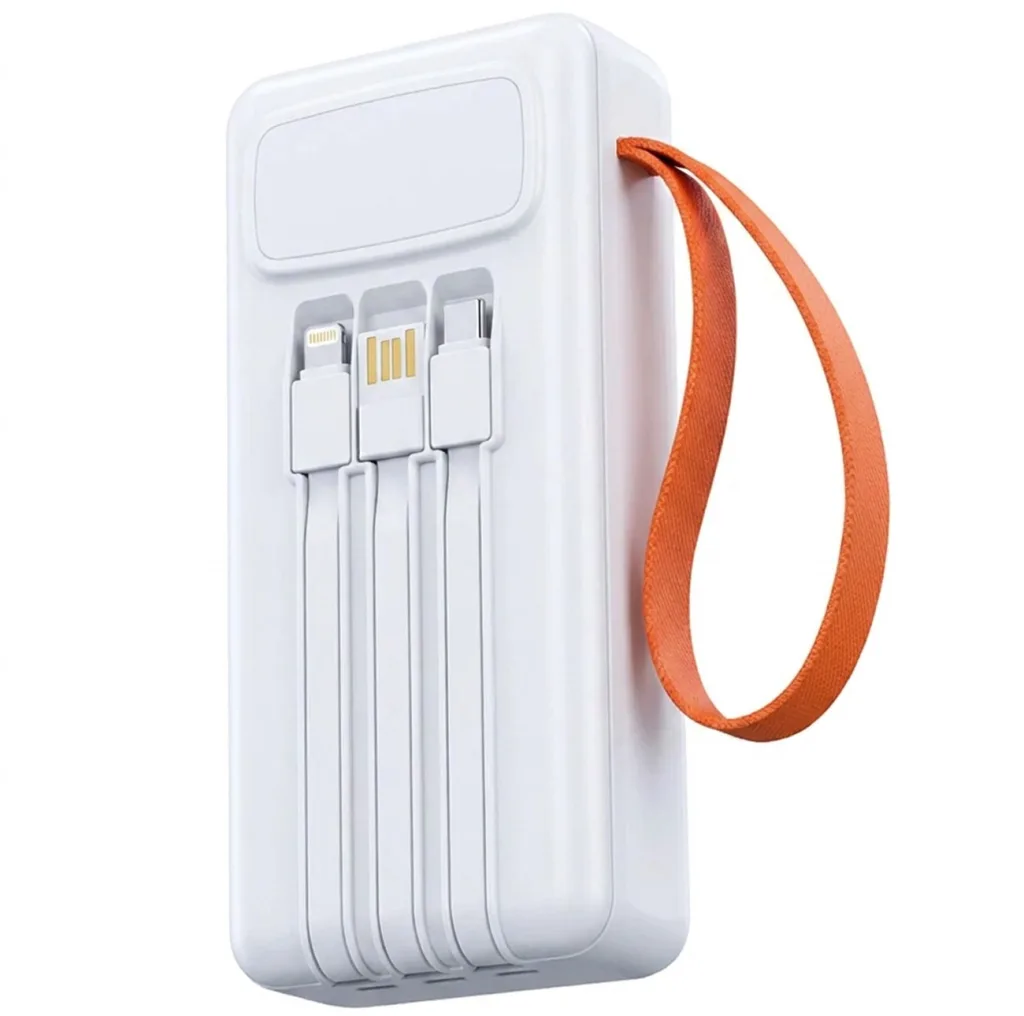 پاوربانک 22.5 وات یوشیتا مدل YP-040 ظرفیت 30000 میلی‌آمپرساعت به همراه کابل USB-A به USB-C