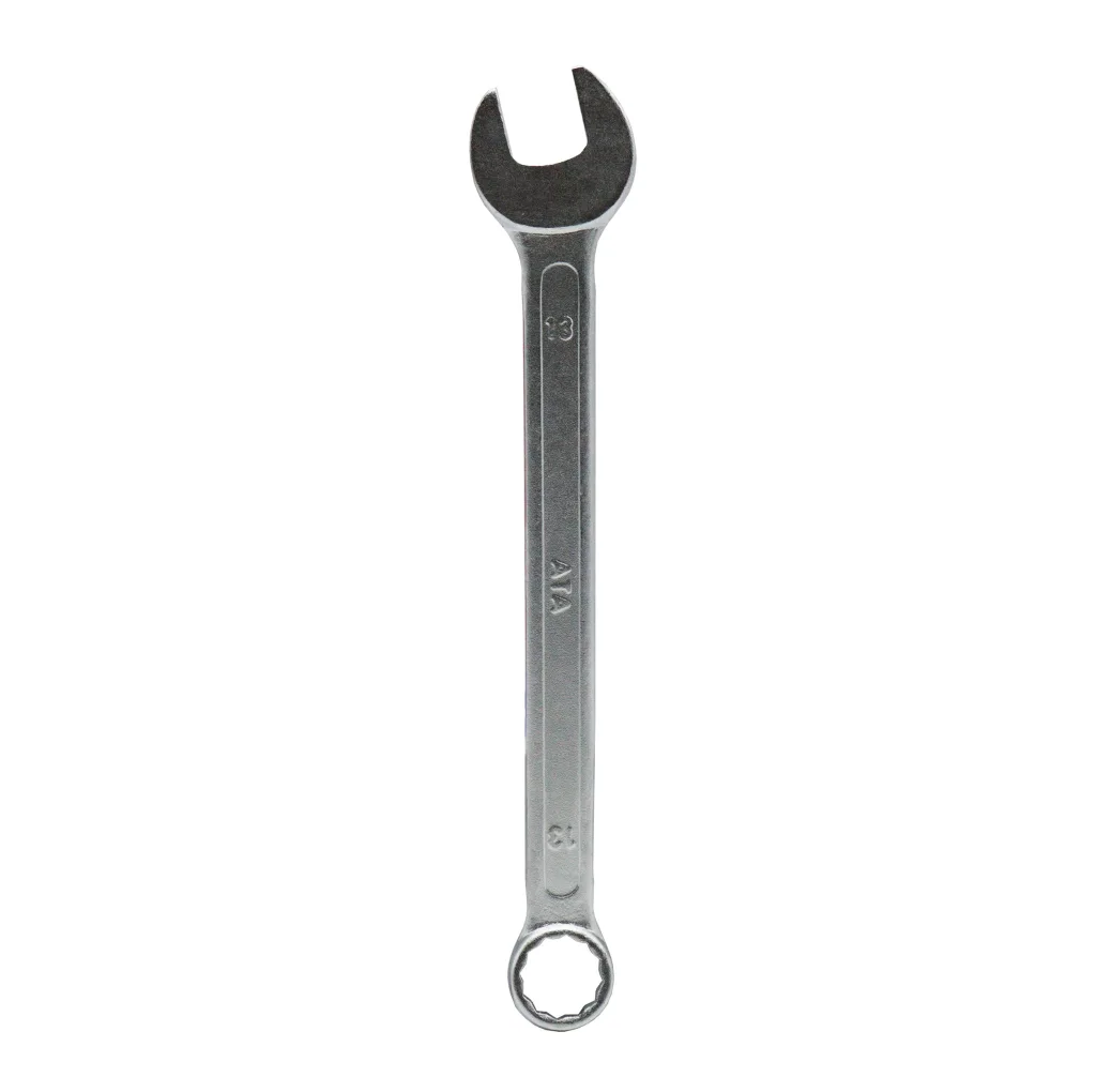 آچار یکسر تخت و یکسر رینگی آتا مدل YP-13MM سایز 13 میلی متر