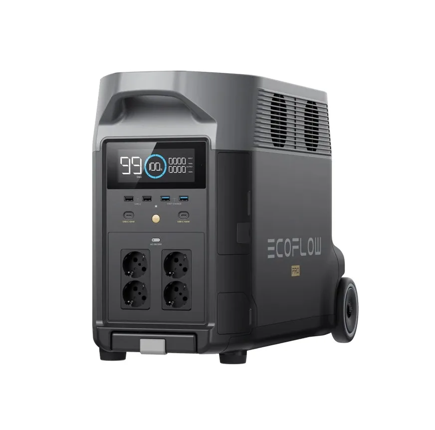 پاور استیشن قابل حمل 3600 وات اکوفلو مدل DELTA PRO ظرفیت 1125000 میلی آمپر ساعت