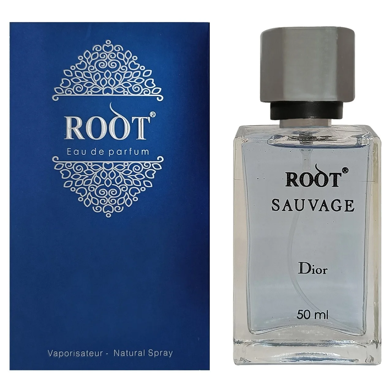ادو پرفیوم مردانه روت مدل Sauvage Dior با رایحه تند حجم 50 میلی لیتر