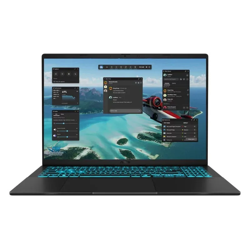 لپ تاپ 16 اینچ ایسوس مدل V16 V3607VM-Core 7 240H-RTX5060 8GB-24GB DDR5 5600MHz-1TB SSD-WUXGA 144Hz - کاستوم شده