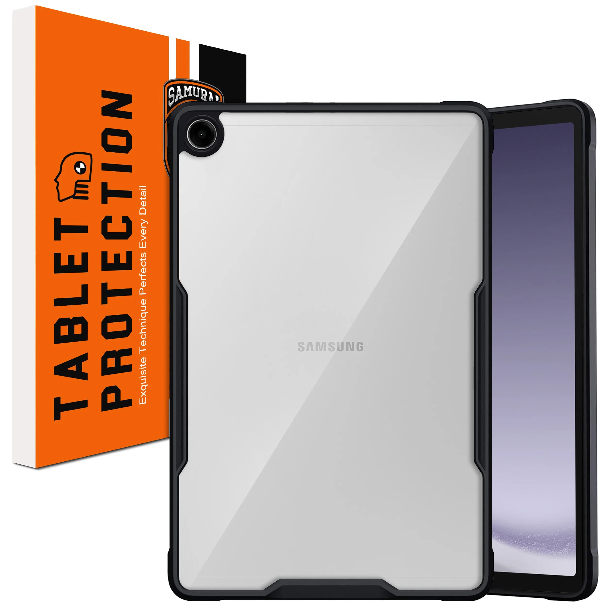 کاور سامورایی مدل Black-Bumper مناسب برای تبلت سامسونگ Galaxy Tab A9 / X115
