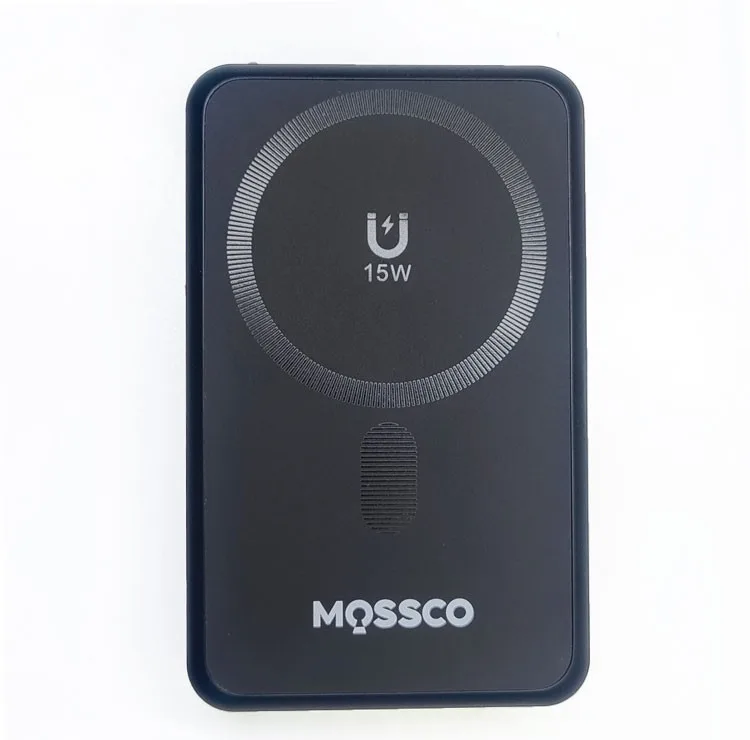 پاوربانک وایرلس موسکو مدل IP-25 ظرفیت 10000 میلی‌آمپر ساعت