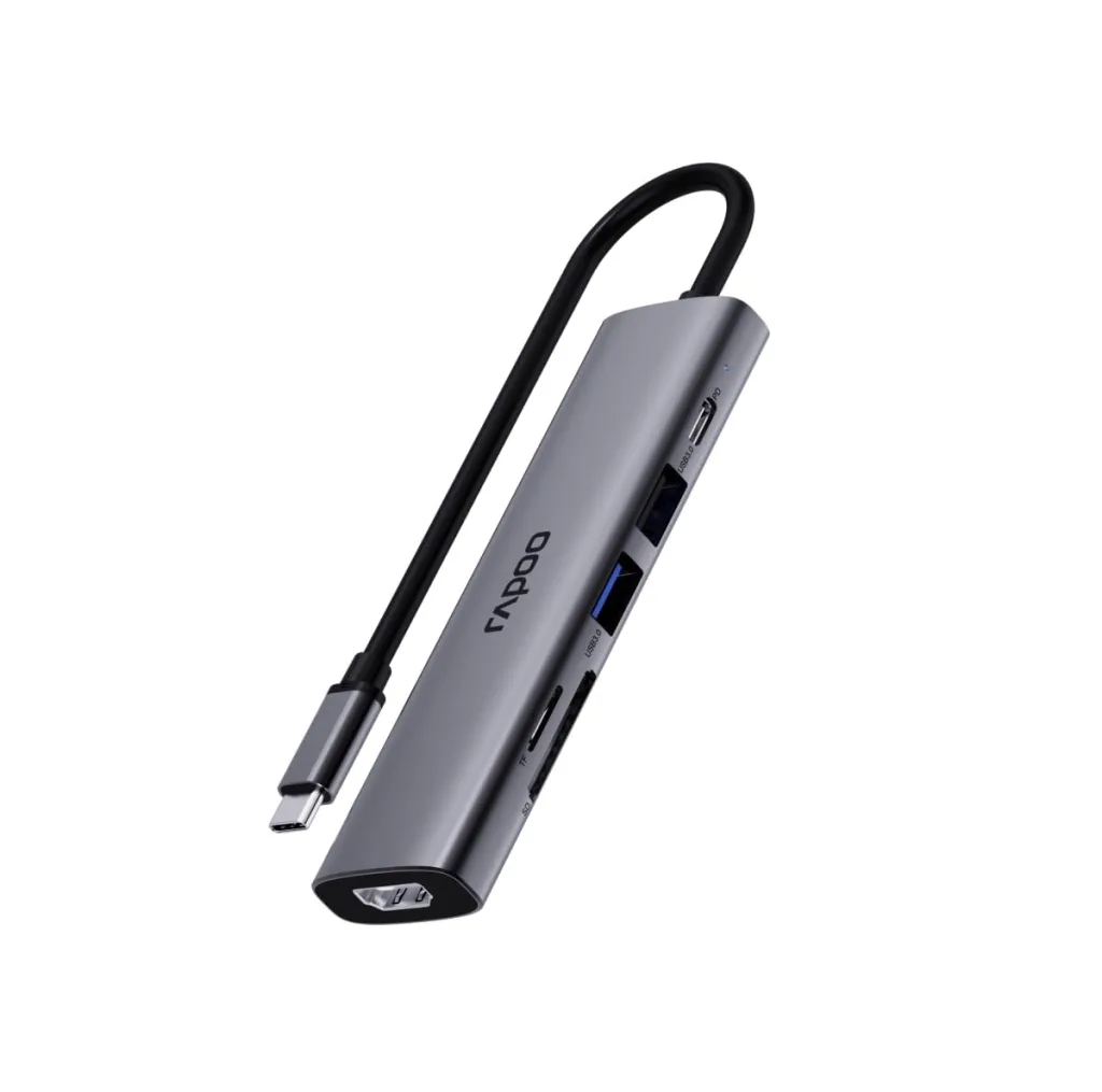هاب 6 پورت USB-C رپو مدل XD61