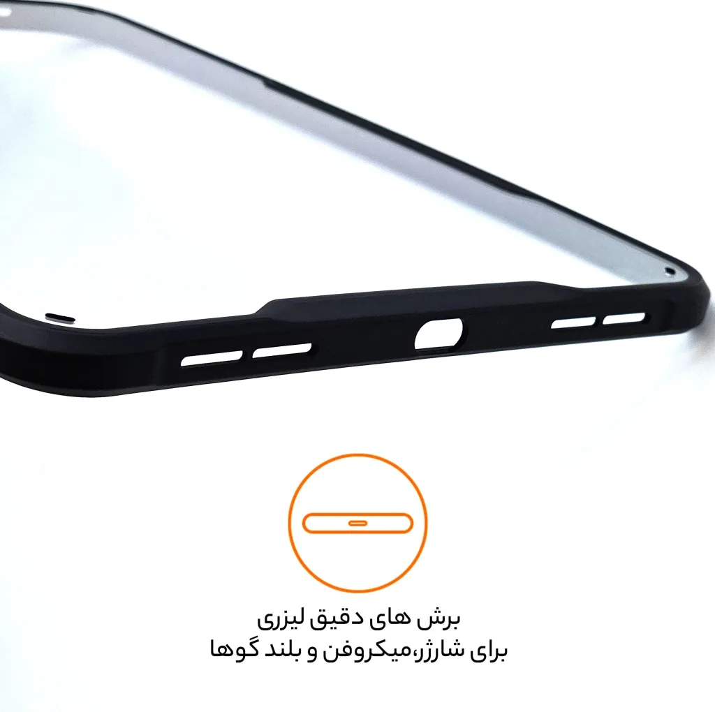 کاور سامورایی مدل Black-Bumper مناسب برای تبلت اپل iPad Pro 11 2024