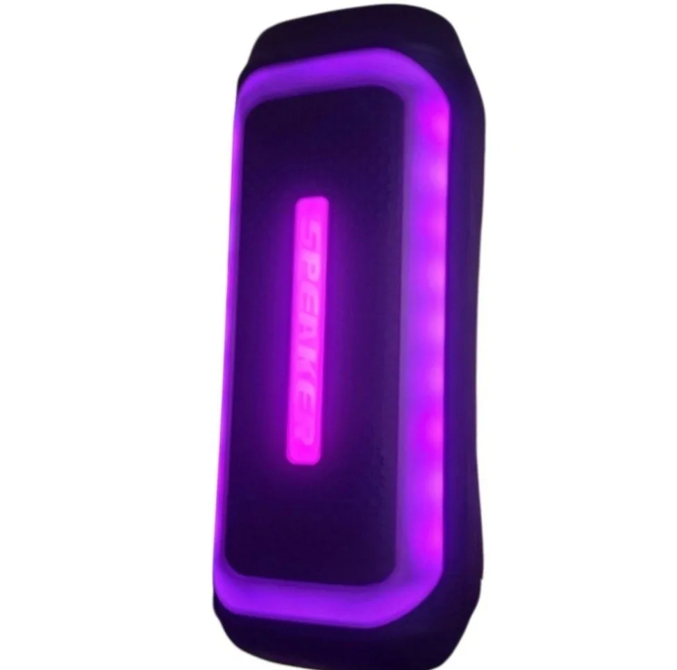 اسپیکر بلوتوثی قابل حمل مدل LED colorful lighting