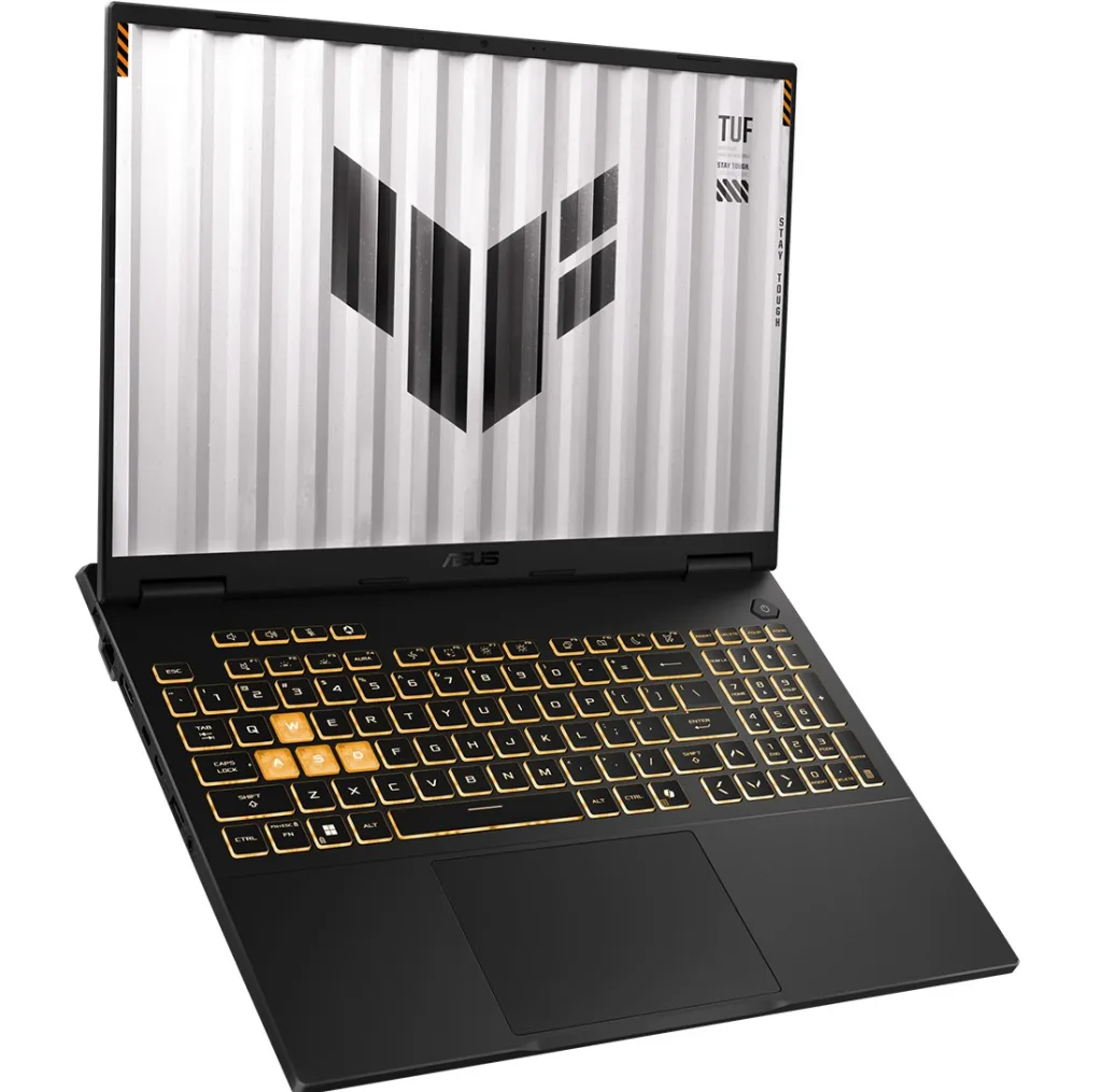 لپ تاپ 16 اینچی ایسوس مدل TUF Gaming FX608JPR-WH74-i7 14650HX-RTX5070 8GB-16GB DDR5 5600MHz-1TB SSD-IPS-Backlit