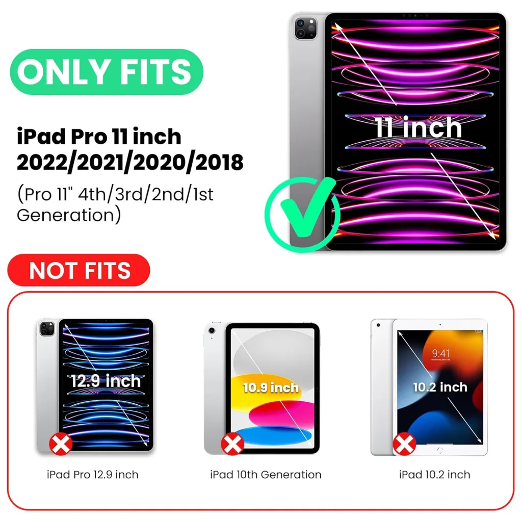 کاور سامورایی مدل Fortex مناسب برای تبلت اپل iPad Pro 11 2022/2021/2020/2018