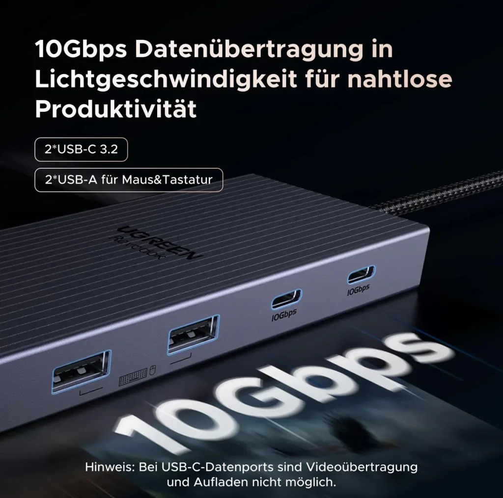 هاب 12 پورت USB-C یوگرین مدل CM886-55767