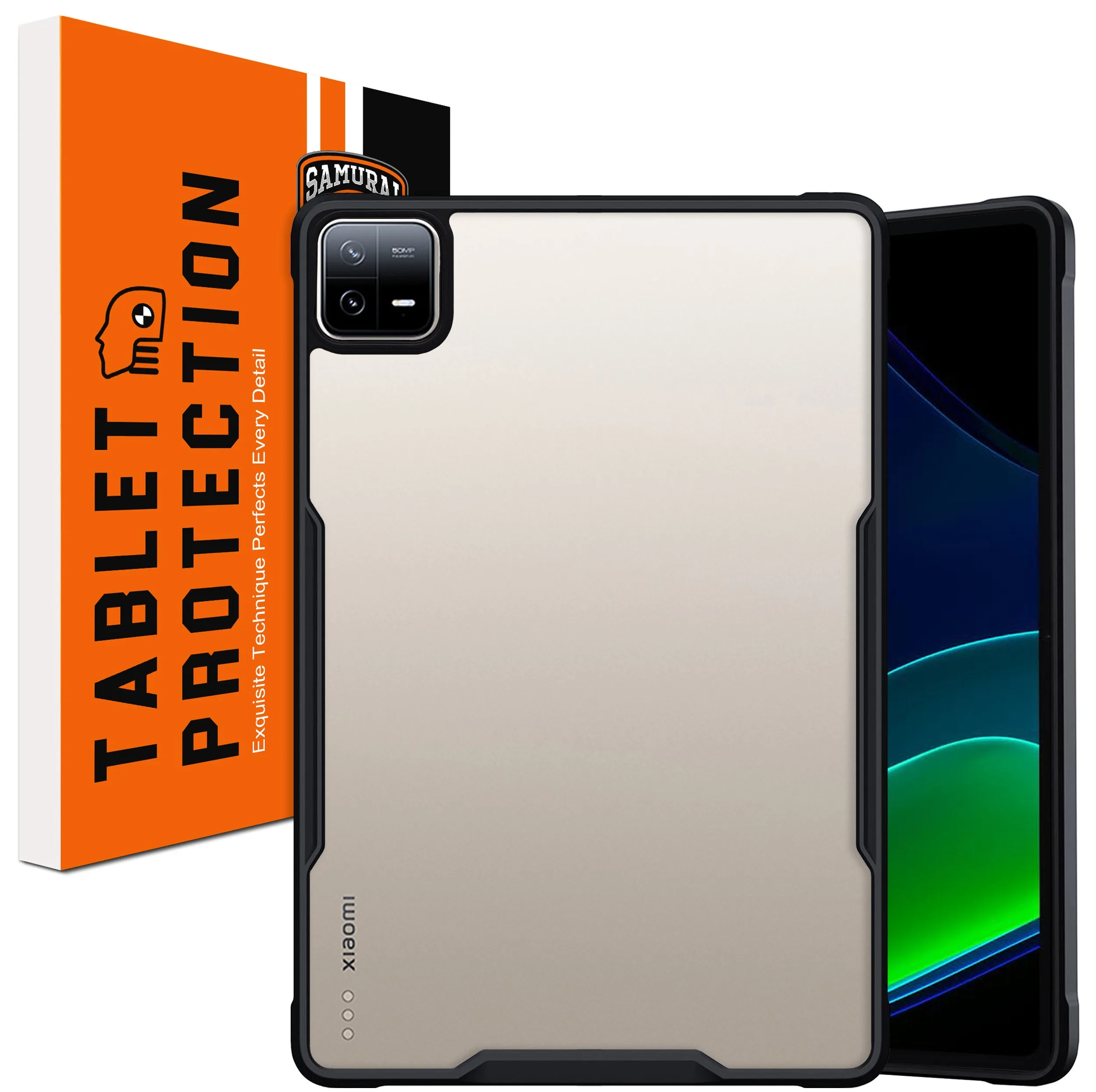 کاور سامورایی مدل Black-Bumper مناسب برای تبلت شیائومی Pad 6 / Pad 6 Pro