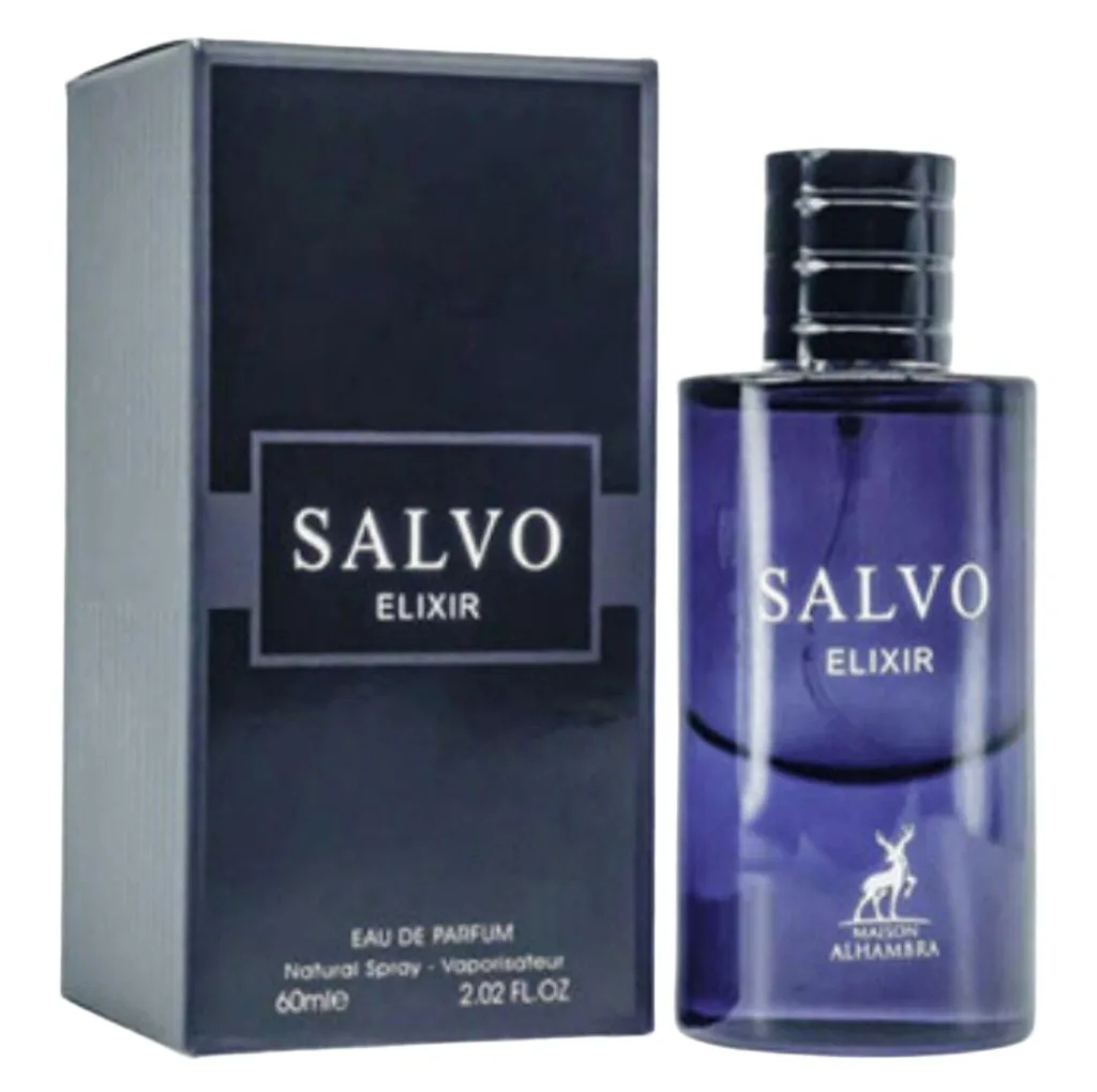 ادو پرفیوم مردانه الحمبرا مدل SALVO ELIXIR حجم 100 میلی لیتر