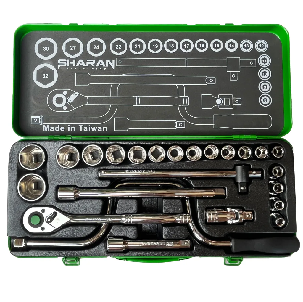 آچار بکس شاران مدل SM24-6PT مجموعه 24 عددی
