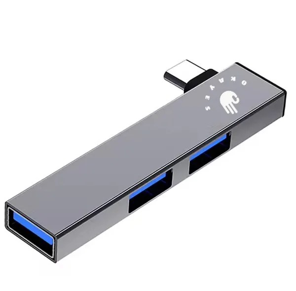هاب 3 پورت USB-C اکی یس مدل HUB300TYPEC