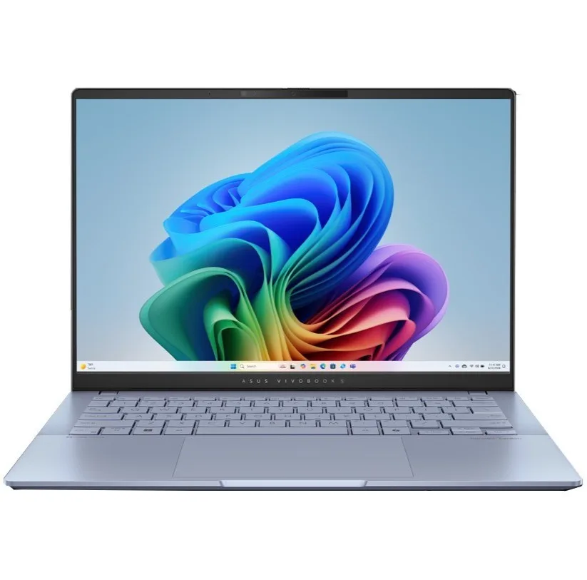 لپ تاپ 14 اینچی ایسوس مدل Vivobook S14 S5406SA Copilot+ PC-Core Ultra 7 258V-32GB LPDDR5X-1TB SSD-OLED-W
