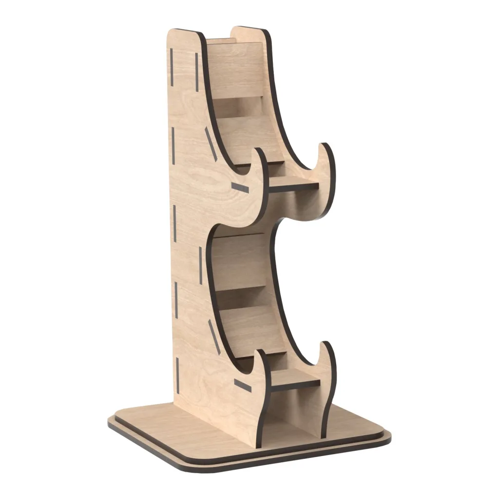 پایه نگهدارنده دسته بازی مدل چوبی کد KT117