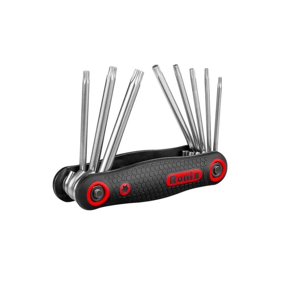 آچار آلن ستاره ای رونیکس مدل RIX-02021 مجموعه 8 عددی