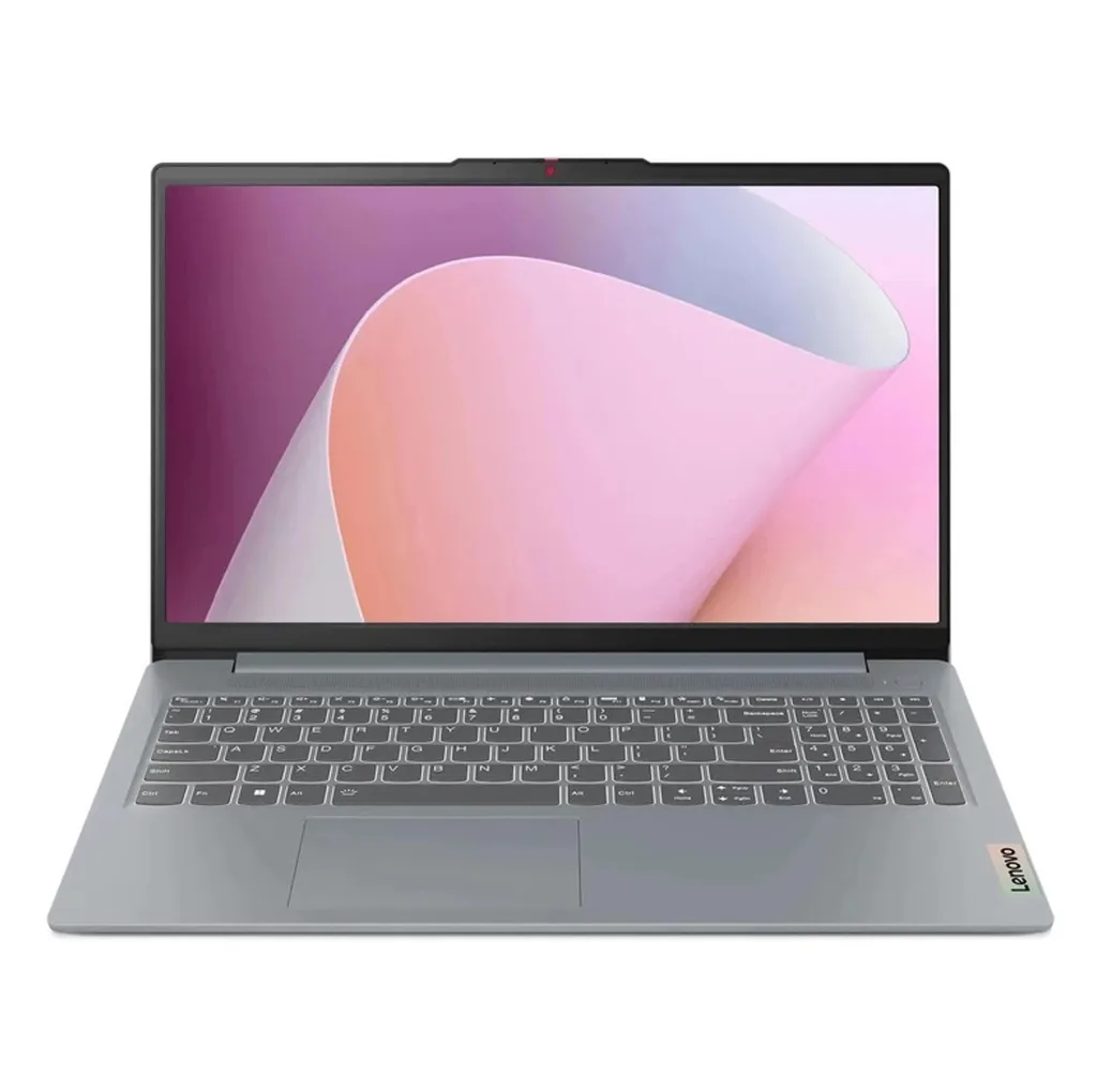 لپ‌تاپ لنوو مدل IdeaPad Slim 3 15IRH8 با پردازنده Core i5-13420H، رم LPDDR5 8GB فرکانس 4800MHz، حافظه SSD با ظرفیت 512GB، نمایشگر 15.6 اینچ IPS با وضوح Full HD