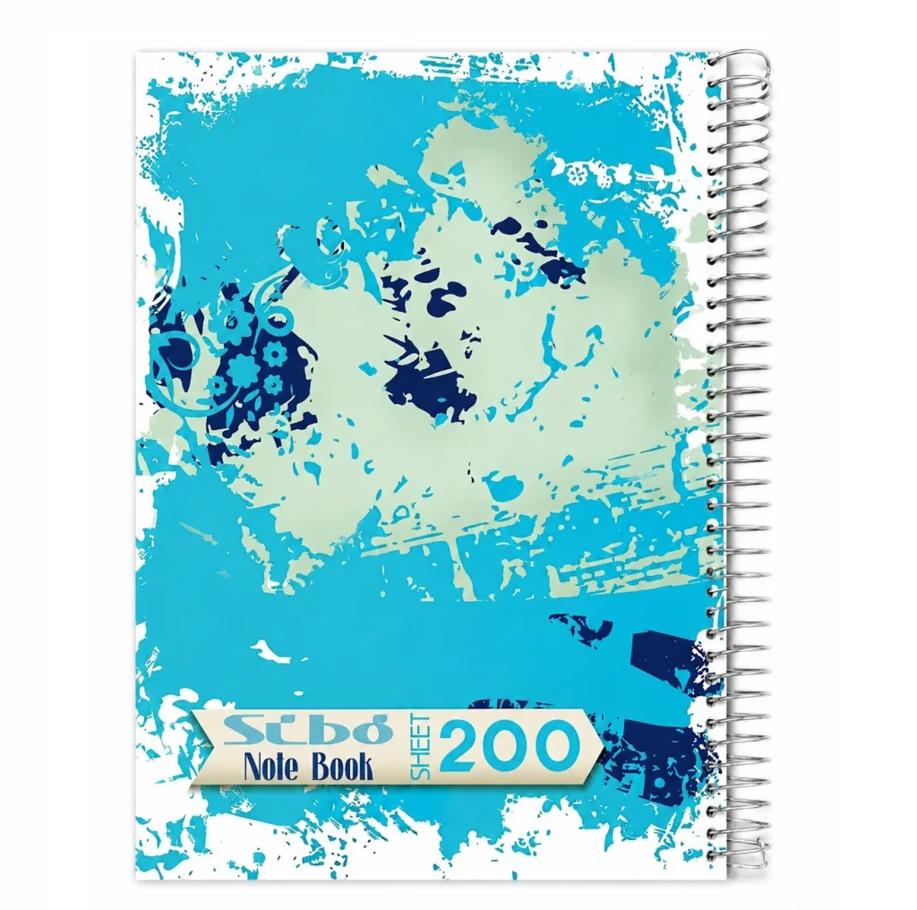 دفتر مشق 200 برگ سیمی سیبو مدل D48/2