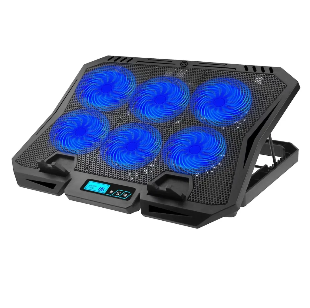 پایه خنک کننده لپ تاپ گیمینگ پد مدل دیجیتالی کد X6A
