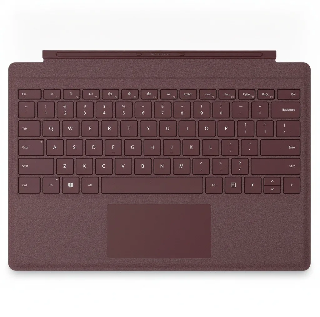 کیبورد تبلت مایکروسافت مناسب برای تبلت سرفیس پرو مدل Signature Type Cover